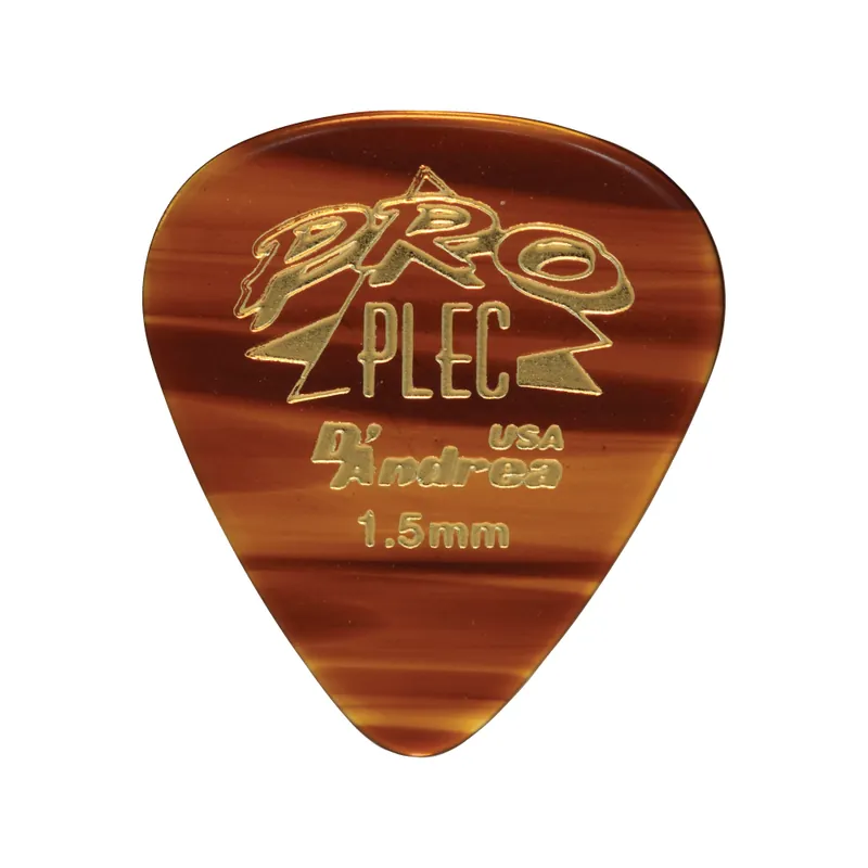 Mega-Angebot D'Andrea Pro Plec Picks - 351 Shape (PRO-351), 12 pcs Refill Bag, 1.50 mm, Shell