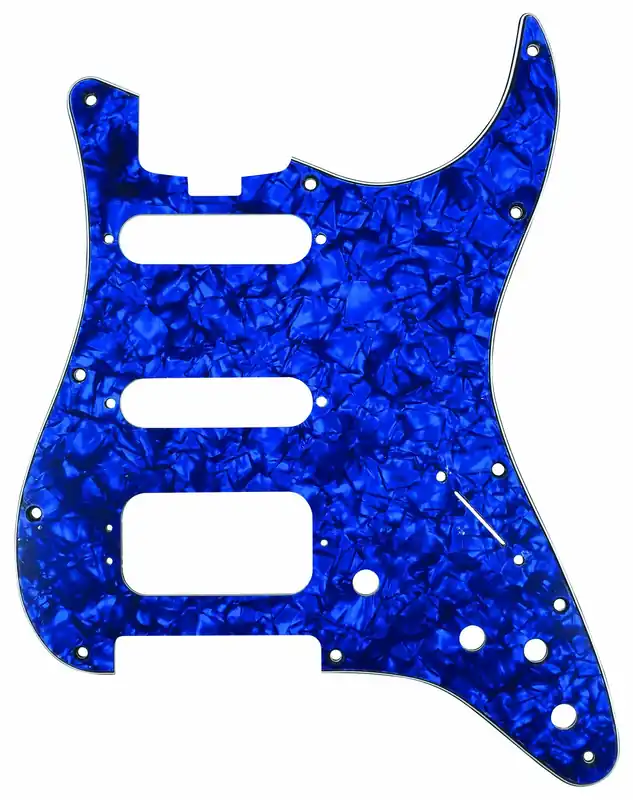 D'Andrea ST-Style HSS Pickguard (DPP ST BLP HSS), Blue Pearl Beliebt