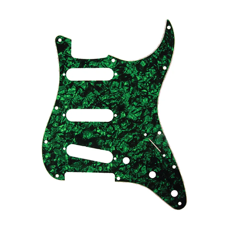 Günstig D'Andrea ST-Style SSS Pickguard (DPP ST GRP SSS), Green Pearl
