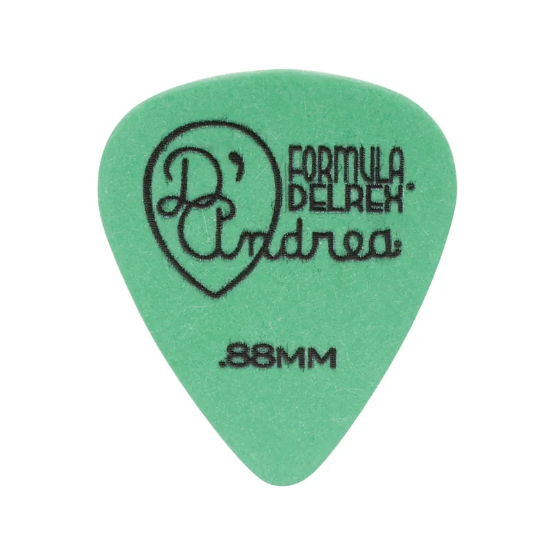 Angebot D'Andrea Formula Delrex Picks - 351 Shape (RD351 .88MH), 72 pcs Refill Bag, 0.88 mm, Green