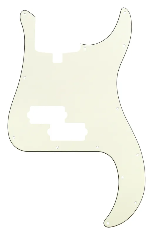Jetzt Bestellen Sadowsky Parts - 21-Fret Hybrid P/J Bass Pickguard - 5-String - Parchment