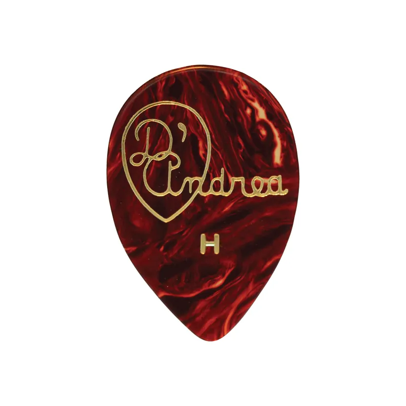 Preis Gesenkt D'Andrea Shell Celluloid Picks - 358 Shape (RG358 .96HV), 72 pcs Refill Bag, 0.96 mm, Shell