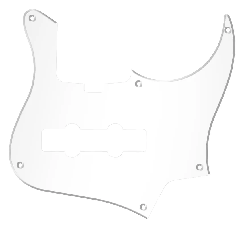 Kracherpreis Sadowsky Parts - 24-Fret Vintage J/J Bass Pickguard - 4-String - Transparent