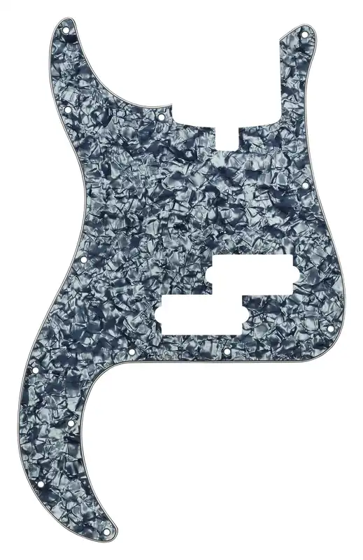 Sadowsky Parts - 21-Fret Hybrid P/J Bass Pickguard - 5-String - Silver Pearl - Lefthand Bestpreis