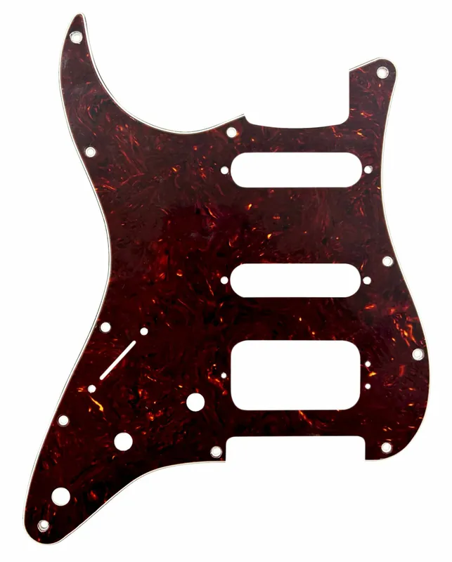 Sale D'Andrea ST-Style HSS Pickguard (DPP ST TORTPBP HSS LH), Tortoise, Lefthand