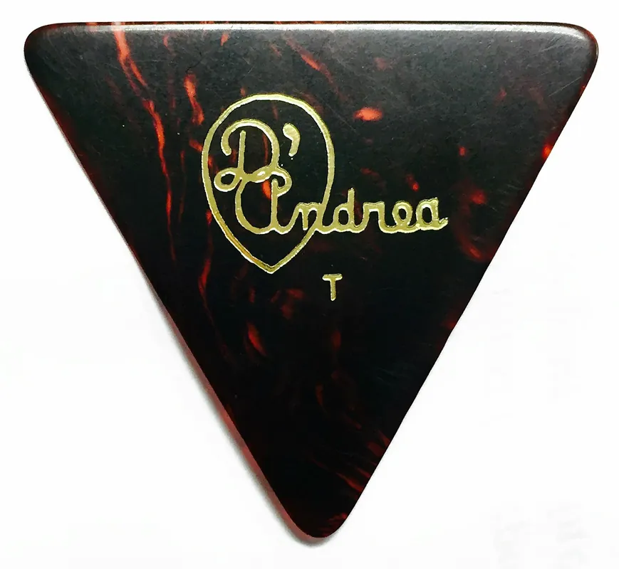 Kostenfreie Lieferung D'Andrea Shell Celluloid Picks - 355 Shape (RG355 .46TH), 72 pcs Refill Bag, 0.46 mm, Shell
