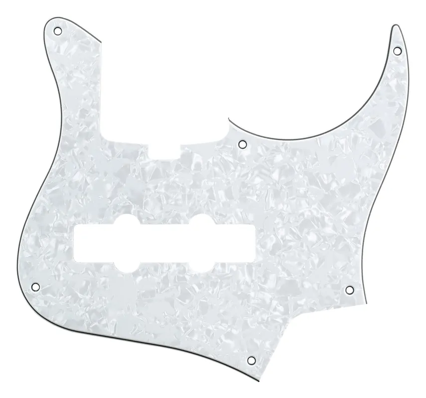 Sadowsky Parts - 24-Fret Vintage J/J Bass Pickguard - 4-String - White Pearl Top-Angebot