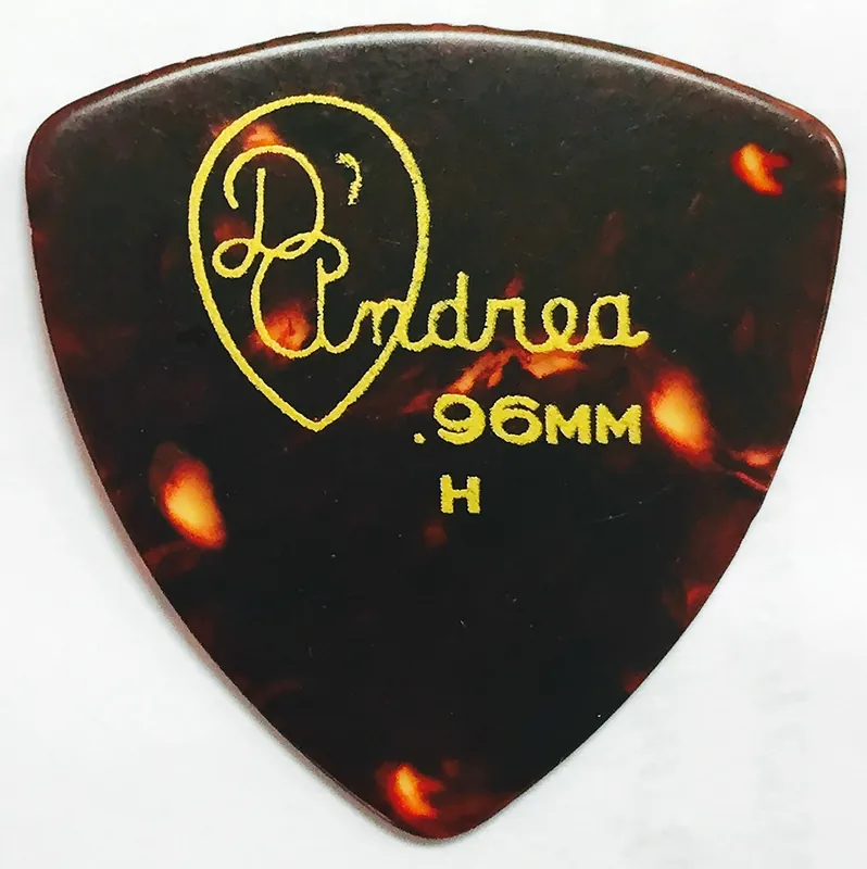 D'Andrea Shell Celluloid Picks - 346 Shape (RG346 .46TH), 72 pcs Refill Bag, 0.46 mm, Shell Top-Angebot