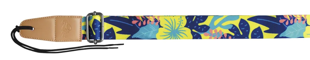 LEHO LH-STR-TFLB Ukulele Gurt - Tropical Floral Bouquet Preiswert