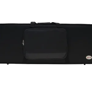 LENZ MBT-902 Etui für E-Gitarre, Polyform, mit Rucksackgarnitur, schwarz Neu