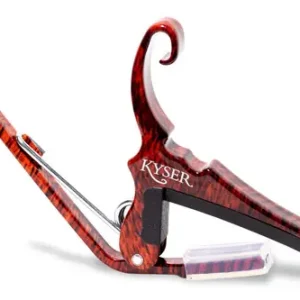 Bestpreis KYSER Kapodaster Quick-Change Capo Akustikgitarre, Rosewood