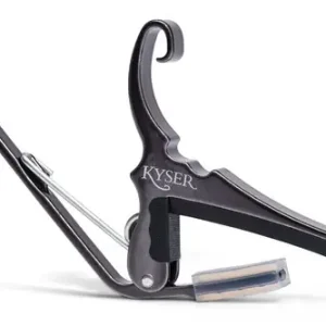 Top-Angebot KYSER Kapodaster Quick-Change Capo Akustikgitarre, schwarzchrom