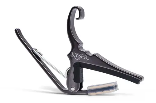 Top-Angebot KYSER Kapodaster Quick-Change Capo Akustikgitarre, schwarzchrom