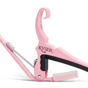 KYSER Quick-Change Capo Akustikgitarre, pink Zertifiziert