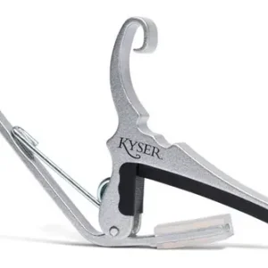 Direkt Vom Hersteller KYSER Kapodaster Quick-Change Capo Akustikgitarre, silber