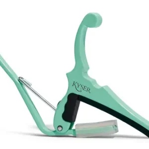 Sonderaktion KYSER Quick-Change Capo Fender x Kyser E-Gitarre, Surf Green