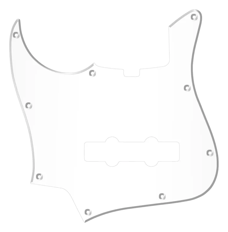 Sadowsky Parts - 22-Fret Will Lee J/J Bass Pickguard - 5-String - Transparent - Lefthand Aktuell