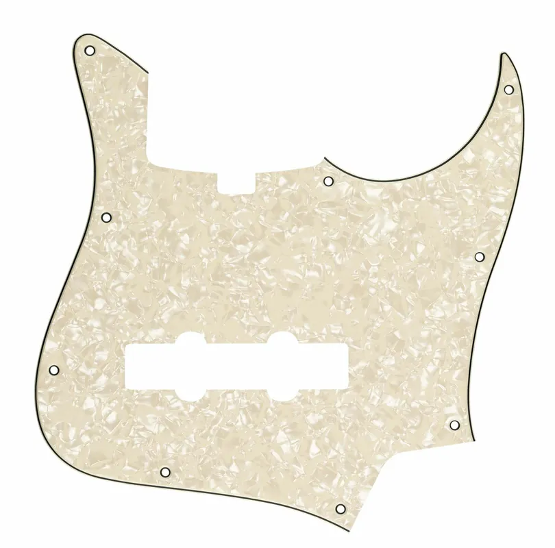 Aktuell Sadowsky Parts - 22-Fret Will Lee J/J Bass Pickguard - 5-String - Cream Pearl