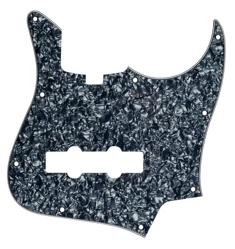 Nur Für Kurze Zeit Sadowsky Parts - 22-Fret Will Lee J/J Bass Pickguard - 4-String - Silver Pearl