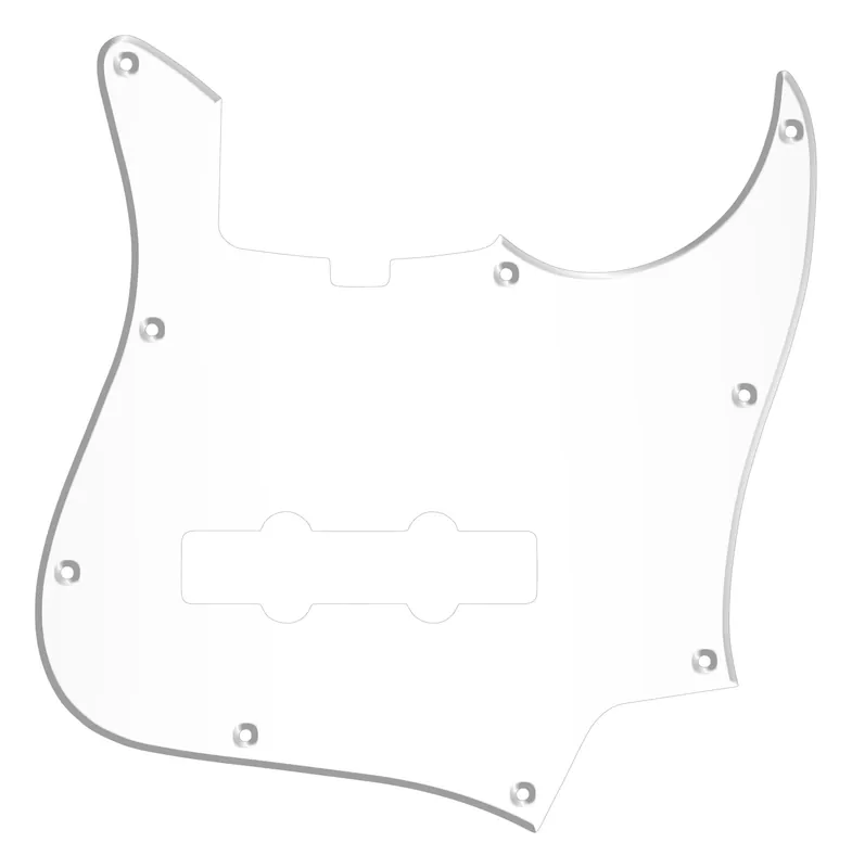 Begrenztes Angebot Sadowsky Parts - 22-Fret Will Lee J/J Bass Pickguard - 5-String - Transparent