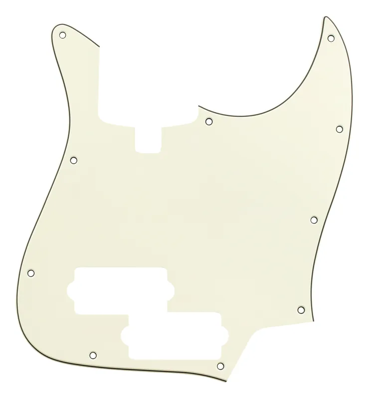 Top-Preis Sadowsky Parts - 21-Fret P/J Bass Pickguard - 4-String - Parchment