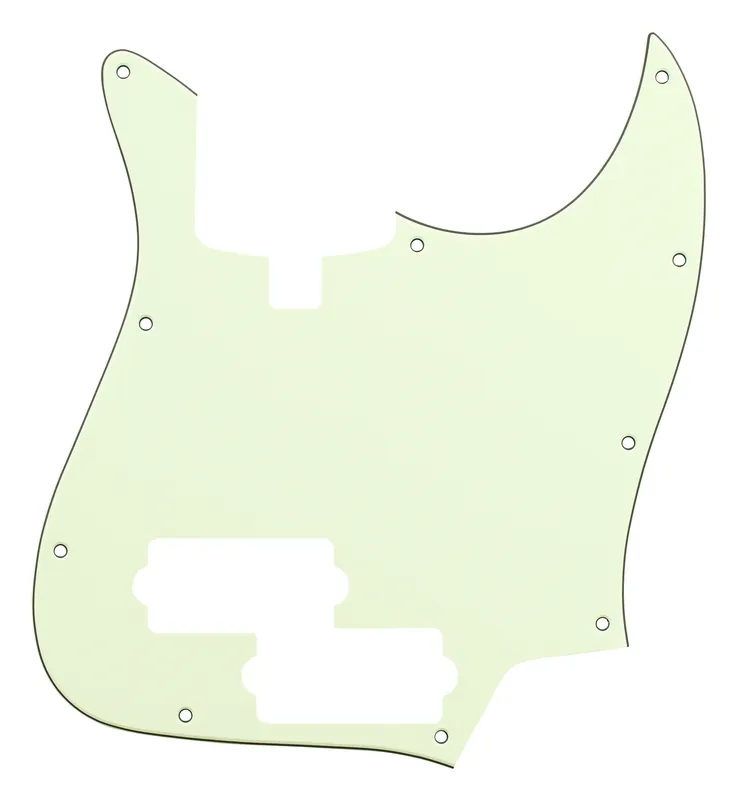 Online Kaufen Sadowsky Parts - 21-Fret P/J Bass Pickguard - 4-String - Mint Green