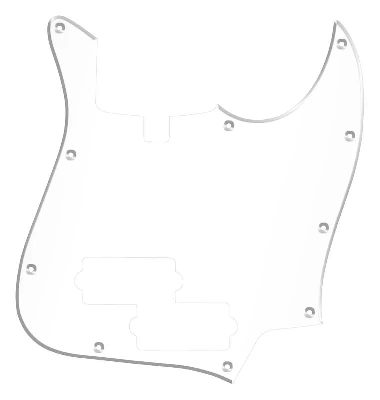 Sadowsky Parts - 21-Fret P/J Bass Pickguard - 5-String - Transparent Direkt Vom Hersteller