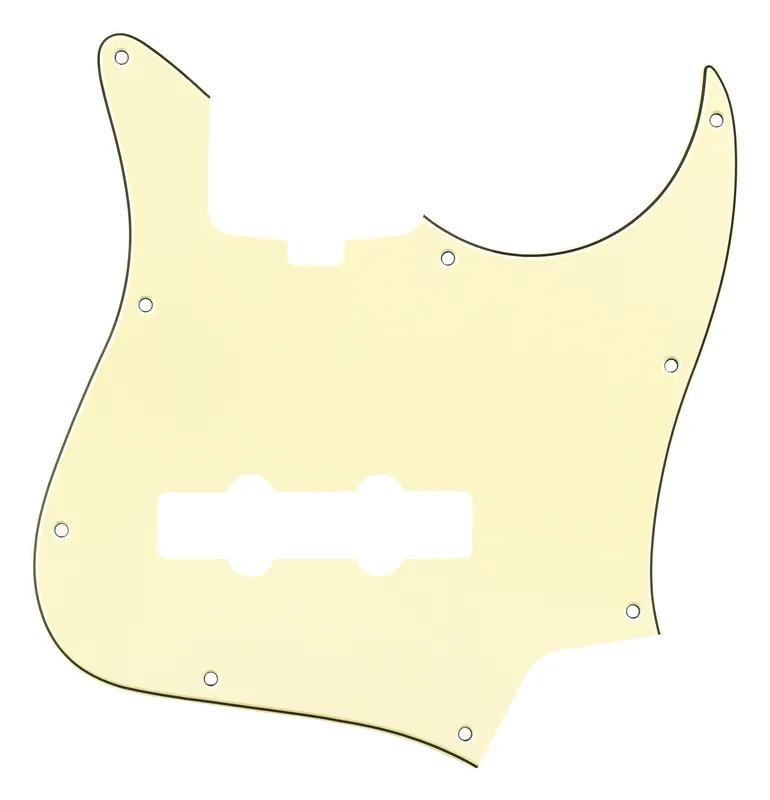 Sadowsky Parts - 22-Fret Will Lee J/J Bass Pickguard - 4-String - Vintage White Sonderaktion