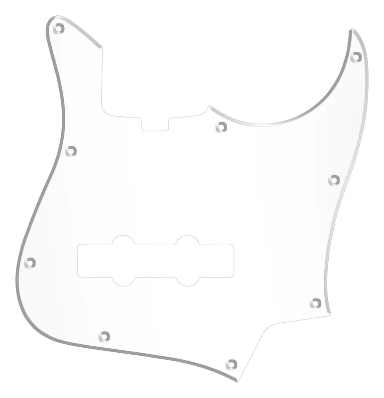 Neu Im Sortiment Sadowsky Parts - 22-Fret Will Lee J/J Bass Pickguard - 4-String - Transparent