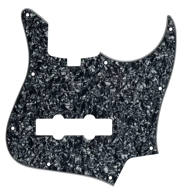 Sadowsky Parts - 22-Fret Will Lee J/J Bass Pickguard - 4-String - Black Pearl Top-Preis