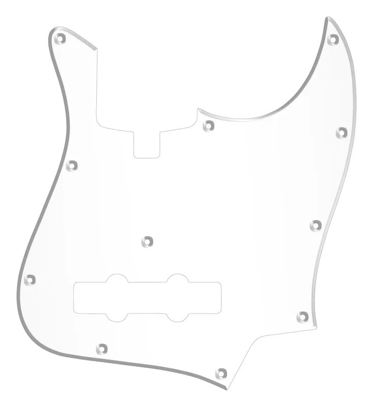 Sadowsky Parts - 20 & 21-Fret J/J Bass Pickguard - 4-String - Transparent Top-Seller