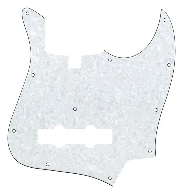 Super-Preis Sadowsky Parts - 20 & 21-Fret J/J Bass Pickguard - 5-String - White Pearl