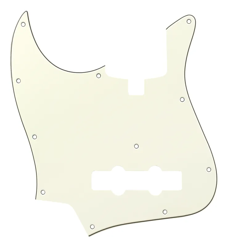 Markenware Sadowsky Parts - 20 & 21-Fret J/J Bass Pickguard - 4-String - Parchment - Lefthand