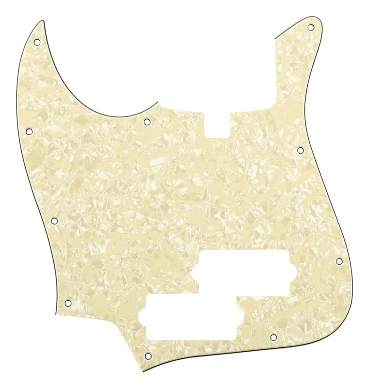 Sadowsky Parts - 21-Fret P/J Bass Pickguard - 5-String - Cream Pearl - Lefthand Neu Im Sortiment