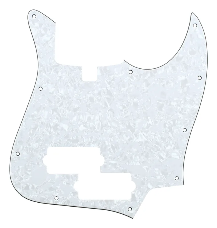 Sale Sadowsky Parts - 21-Fret P/J Bass Pickguard - 5-String - White Pearl