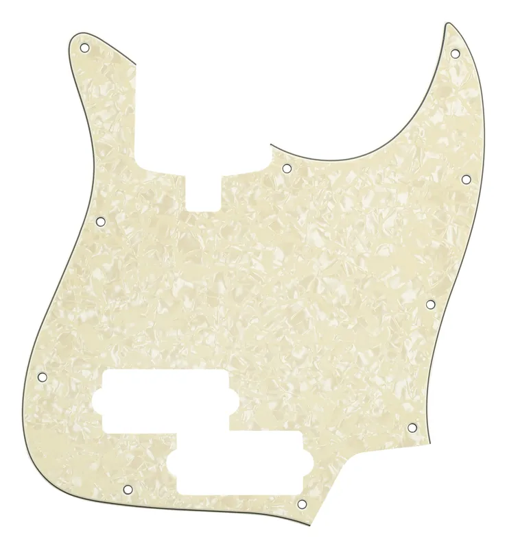Sadowsky Parts - 21-Fret P/J Bass Pickguard - 4-String - Cream Pearl Aktuell