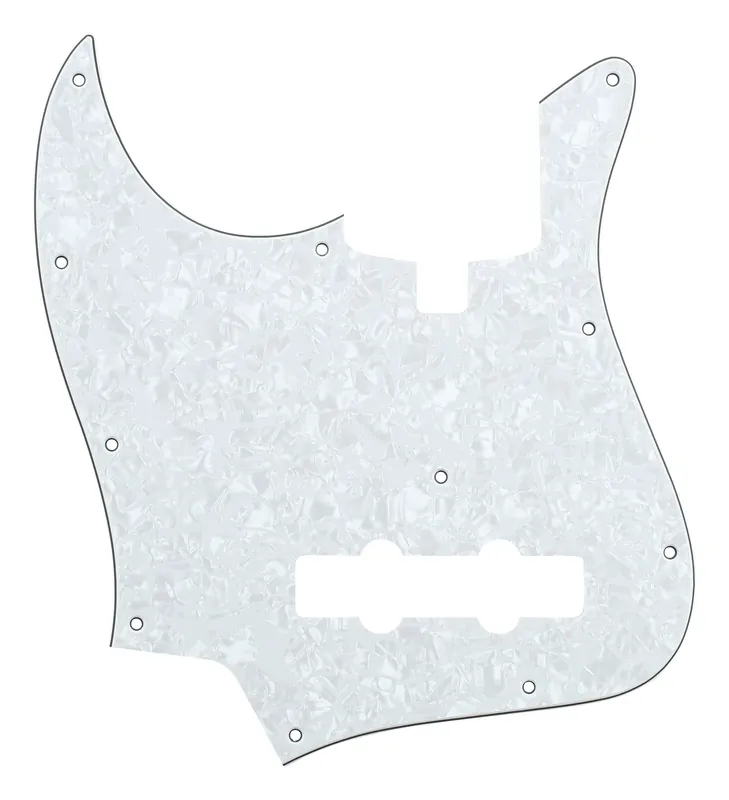 Sadowsky Parts - 20 & 21-Fret J/J Bass Pickguard - 4-String - White Pearl - Lefthand Wochenendangebot