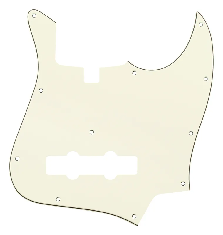 Sadowsky Parts - 20 & 21-Fret J/J Bass Pickguard - 5-String - Parchment Gratis Versand