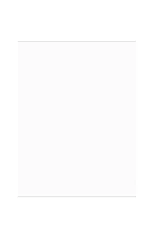 Pickguard Blank - 315 x 240 mm (12.4 x 9.45") - White Markenprodukt