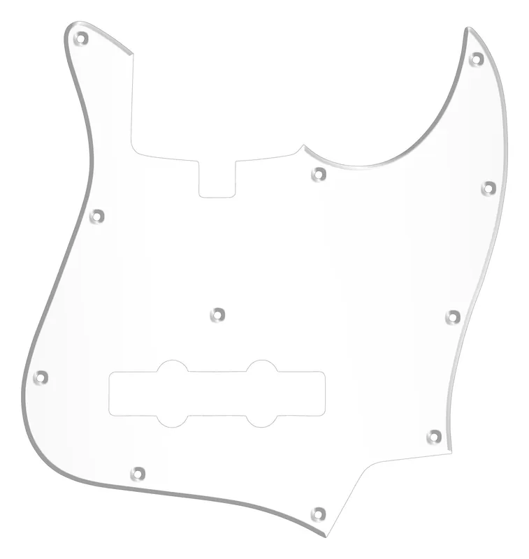 Sadowsky Parts - 20 & 21-Fret J/J Bass Pickguard - 5-String - Transparent Sofort Bestellen