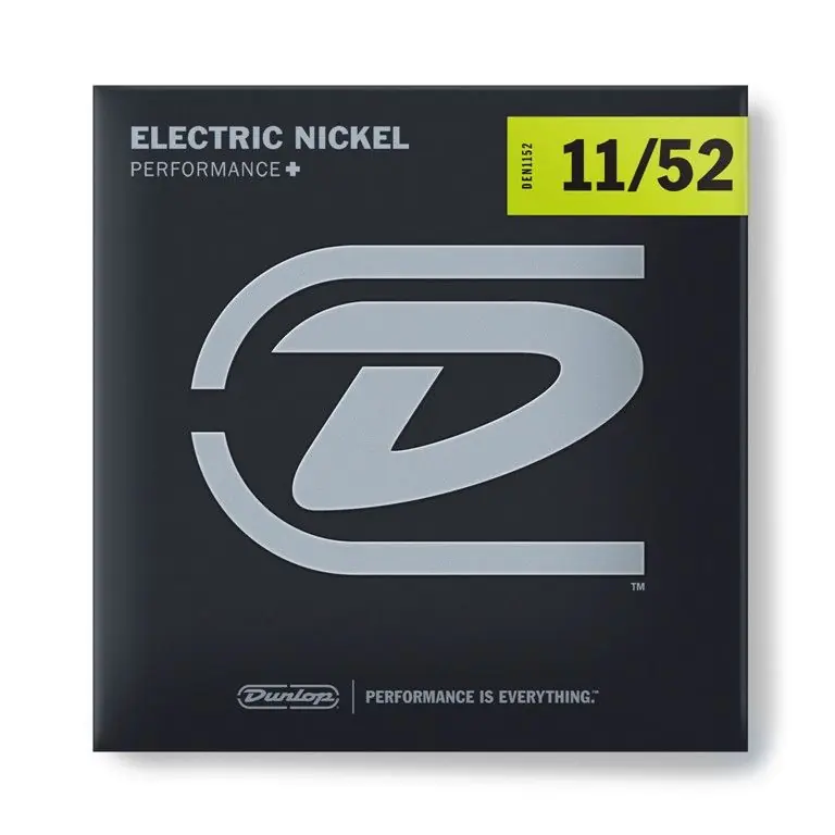 Schnäppchen Dunlop Electric Nickel - DEN1152 - E-Gitarre Saiten Set 011-052, Drop D