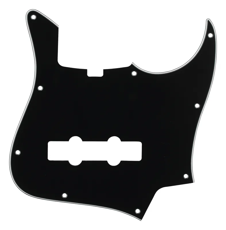 Sadowsky Parts - 22-Fret Will Lee J/J Bass Pickguard - 5-String - Black Highlight