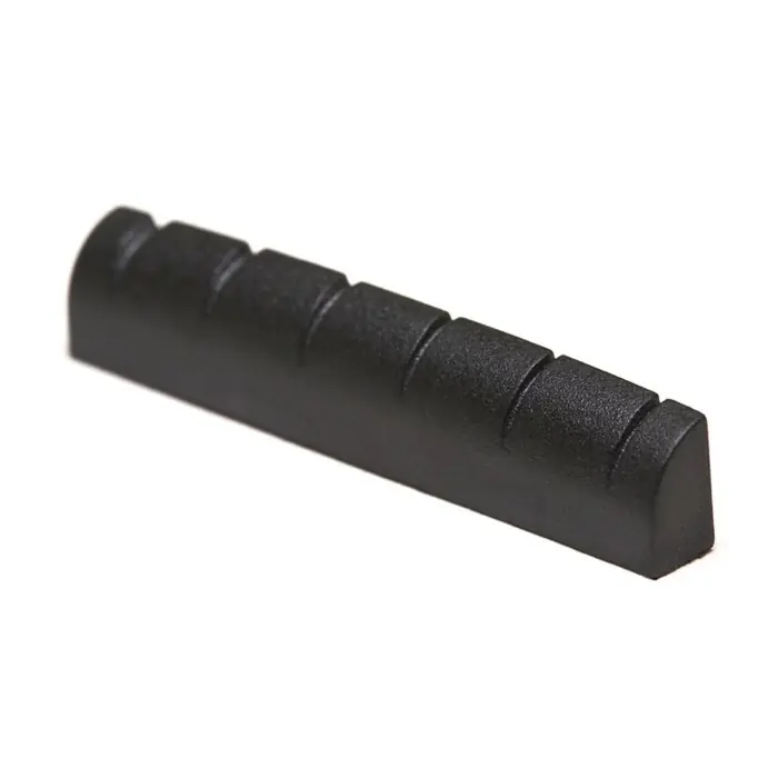 Preiswert BLACK TUSQ XL PT-6116-L0 - Slotted Guitar Nut (1 11/16" Long) - Acoustic / Electric, Rounded, Flat, Lefthand