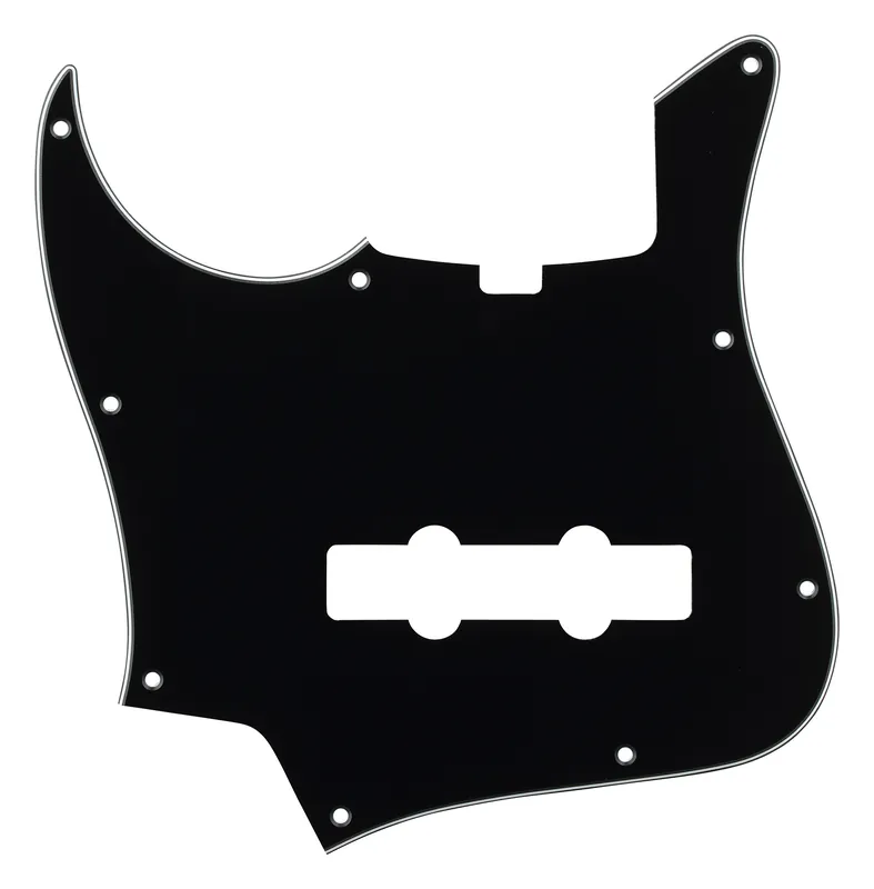 Direkt Vom Hersteller Sadowsky Parts - 22-Fret Will Lee J/J Bass Pickguard - 5-String - Black - Lefthand